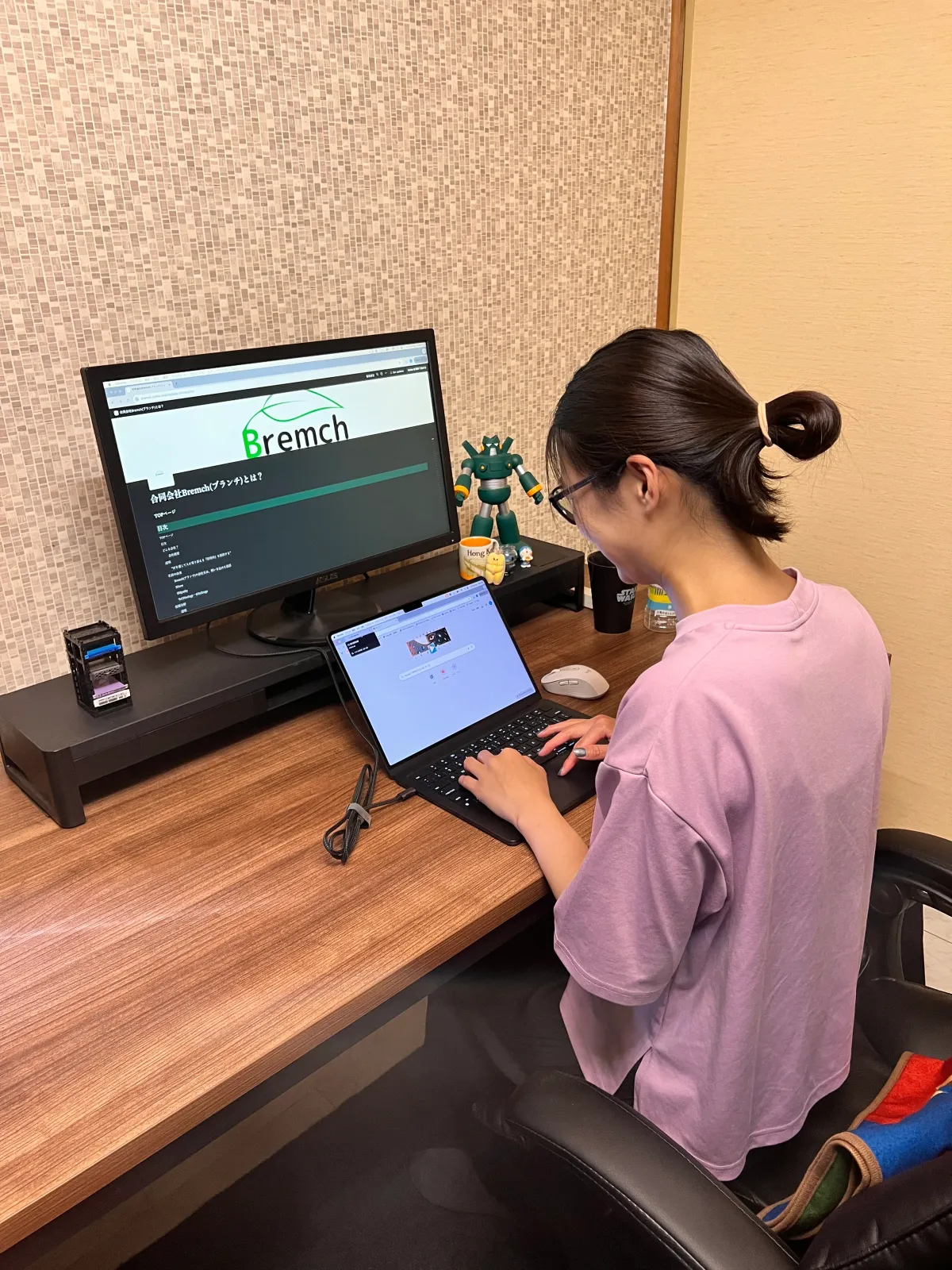 L.Cさん 業務の様子